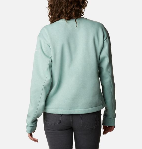 Columbia Lodge III Hoodies Green For Women's NZ60128 New Zealand